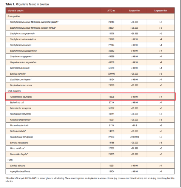 次氯酸調查研究