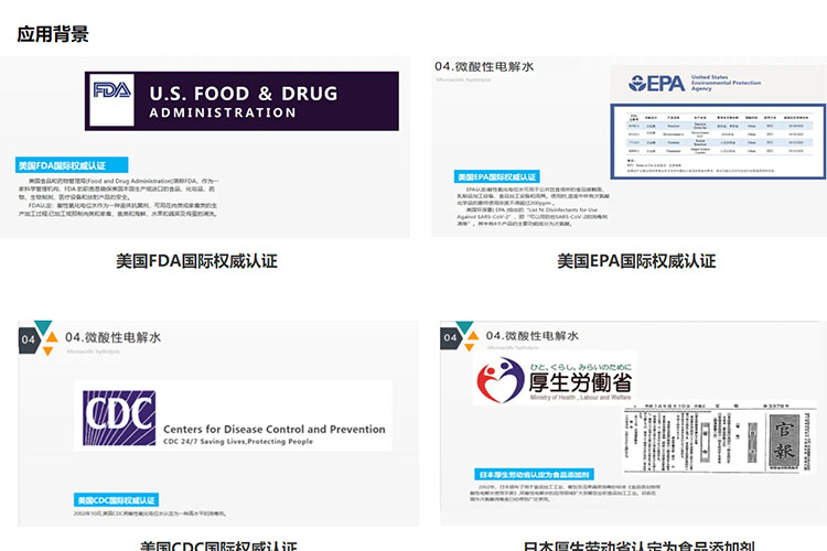 次氯酸應用背景