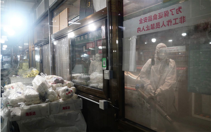 次氯酸農貿市場圖片