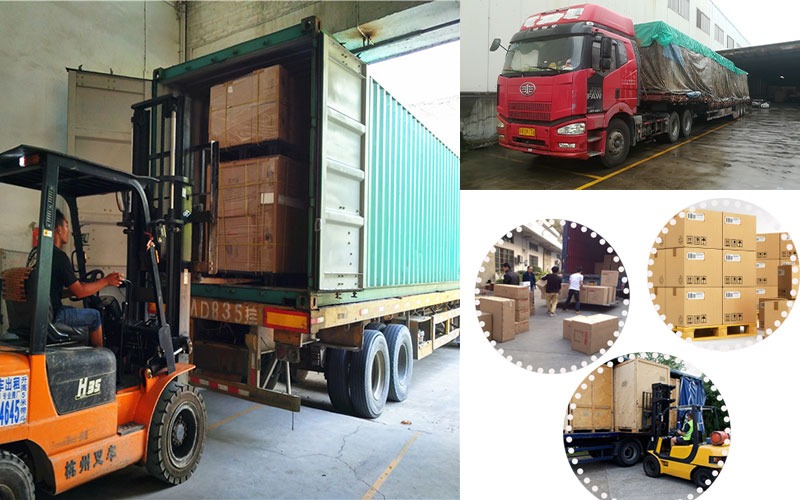 次氯酸發(fā)生器裝貨場景