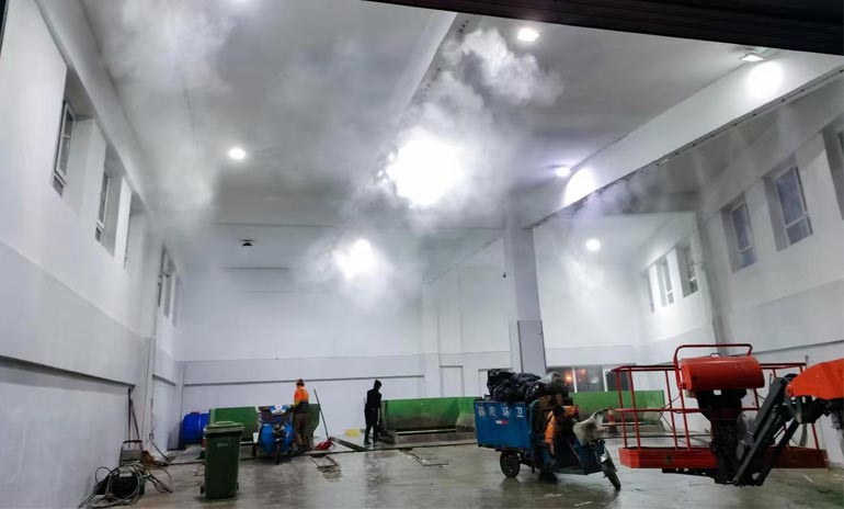 次氯酸垃圾場除臭